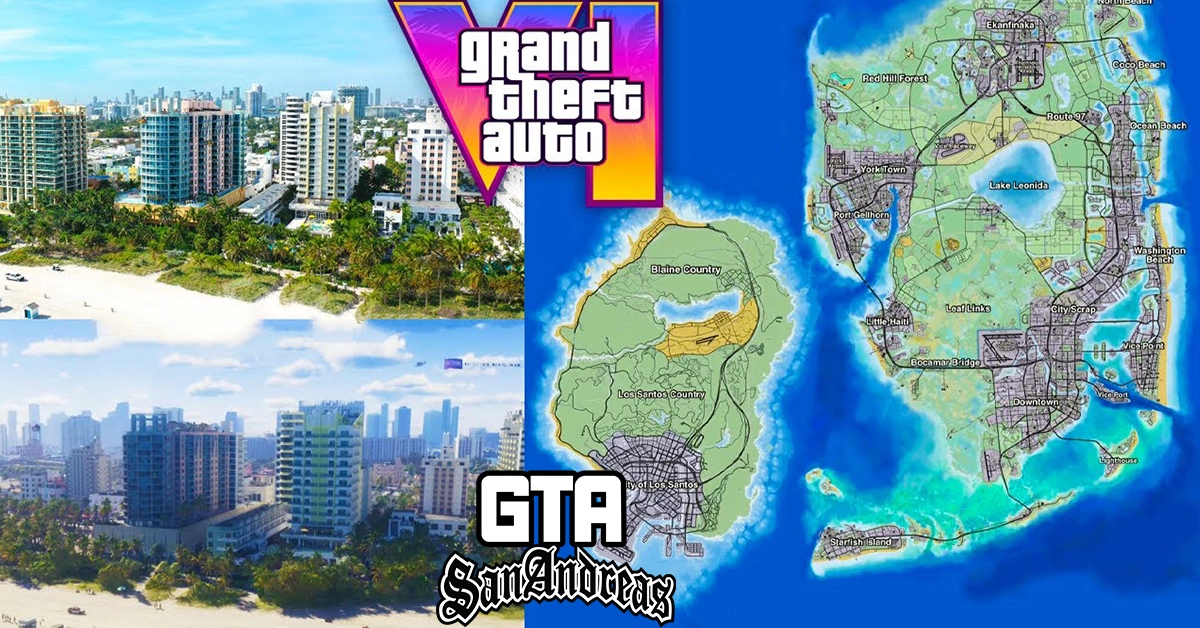 GTA 6 Map Explained: Size, Locations, Leaks, and Features (2025 Guide) 1 GTA 6 Map Explained: Size, Locations, Leaks, and Features (2025 Guide)
